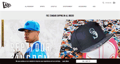 Desktop Screenshot of neweracap.com